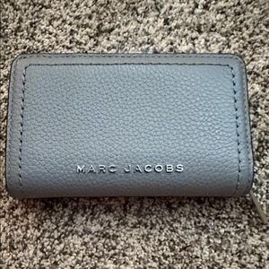 Marc Jacobs Gray Leather Wallet